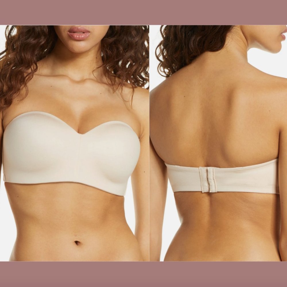 NEW $68 Wacoal [ 32DDD ] Staying Power Wire Free Convertible Strapless Bra #5820